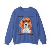 Geeky Good Beagle Unisex Crewneck Sweatshirt