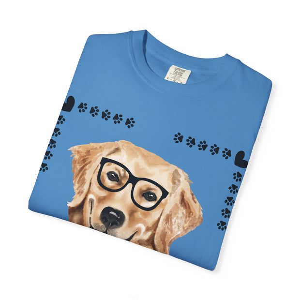 Geeky Good Golden Retriever Unisex T-Shirt
