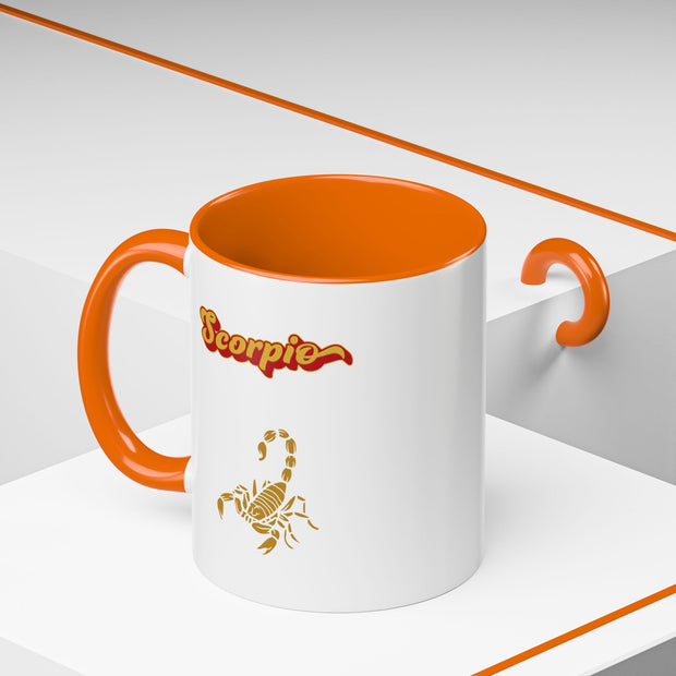'Scorpio' Accent Coffee Mug