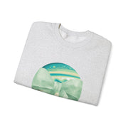Green Planet Wrapped In A Bow Unisex Crewneck Sweatshirt