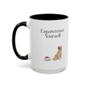 'Espawresso Yourself' Golden Retriever Accent Coffee Mug