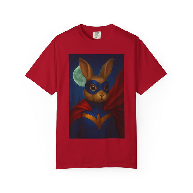 Superhero Rabbit Unisex T-shirt
