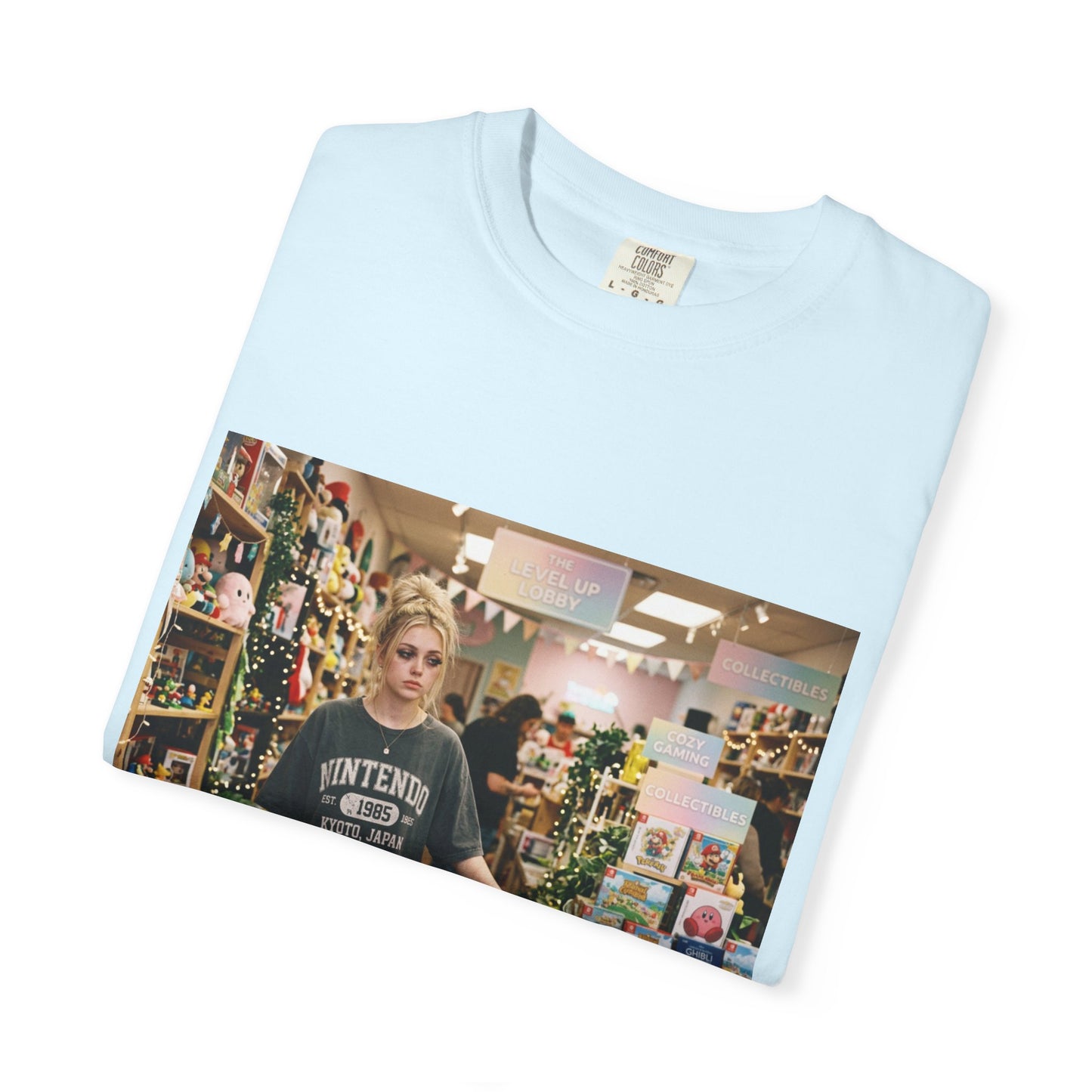 Unwell But Gaming Shirt | Gamer Girl Tee, Cozy Gaming Shirt, Video Game Lover Gift, Caffeine & Side Quests Aesthetic, Oversized Graphic Tee