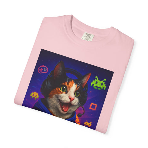 Game On Tricolored Cat Unisex T-shirt
