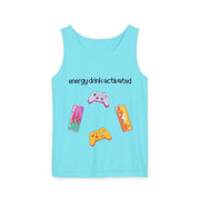 'Energy Drink Activated' Gamer Unisex Tank Top