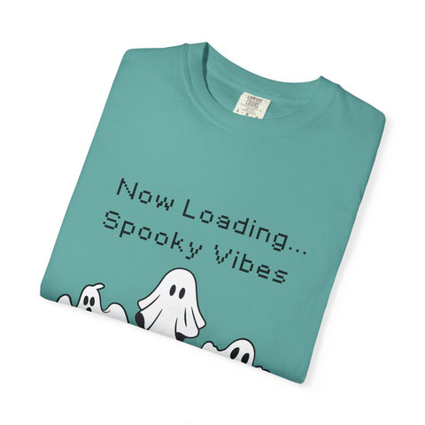 'Now Loading...Spooky Vibes' Unisex T-Shirt