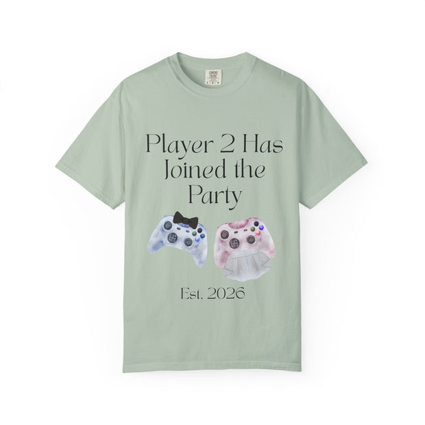 'Player 2 Has Joined The Party' 'Est. 2026' Unisex T-shirt