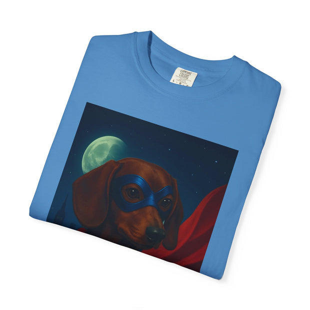 Superhero Dachshund T-shirt