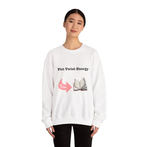 'Plot Twist Energy' Unisex Crewneck Sweatshirt