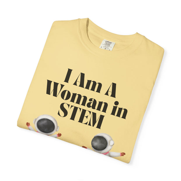 'I Am A Woman In STEM' Astronaut T-Shirt