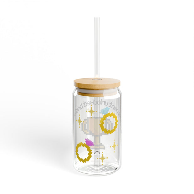 'Achievement Unlocked: Bride-To-Be' Sipper Glass