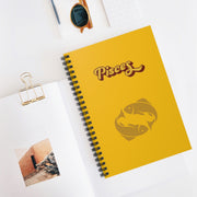 'Pisces' Zodiac Spiral Notebook