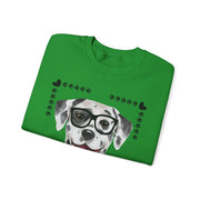 Geeky Good Dalmatian Unisex Crewneck Sweatshirt