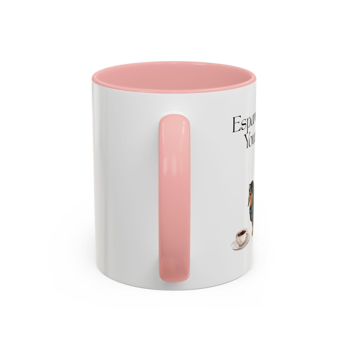 'Espawresso Yourself' Dachshund Accent Coffee Mug