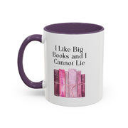 'I Like Big Books and I Cannot Lie' Accent Coffee Mug