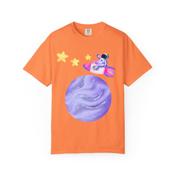 Astronaut Taking Off In Space Unisex T-Shirt