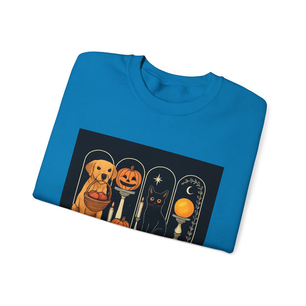 Spooky Season Golden Retriever Crewneck Sweatshirt