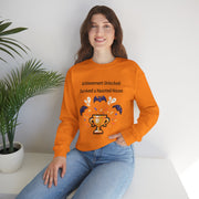 'Achievement Unlocked: Survived A Haunted House' Unisex Crewneck Sweatshirt