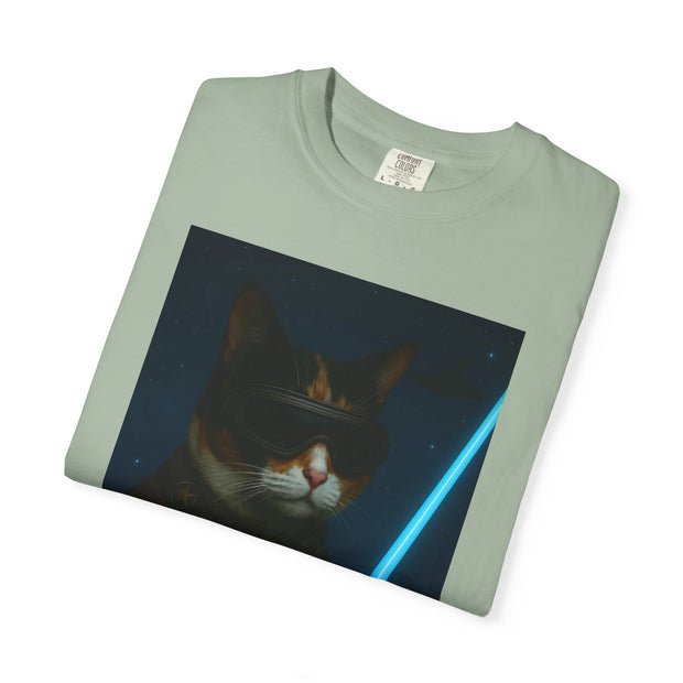 Star Paws Tricolored Cat Unisex T-Shirt