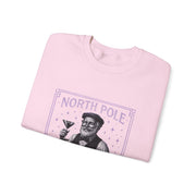 North Pole Speakeasy Crewneck Sweatshirt | Cozy Holiday Gift | Winter Wear | Christmas Sweatshirt | Unisex Comfy Apparel