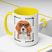 Geeky Good Beagle Accent Coffee Mug