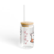 'Meow' Cute Cat Sipper Glass