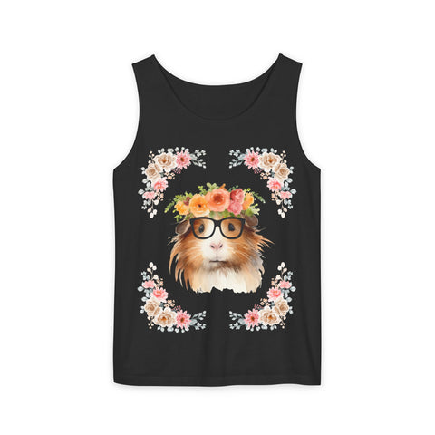 Geeky Goddess Guinea Pig Unisex Tank Top