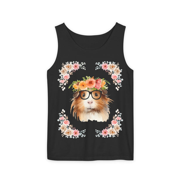 Geeky Goddess Guinea Pig Unisex Tank Top