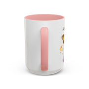 'Side Quest Queen' Accent Coffee Mug