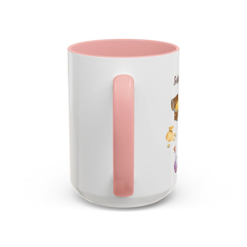 'Side Quest Queen' Accent Coffee Mug