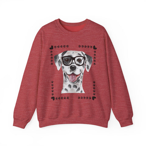 Geeky Good Dalmatian Unisex Crewneck Sweatshirt