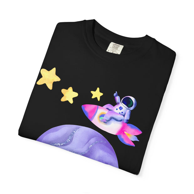 Astronaut Taking Off In Space Unisex T-Shirt