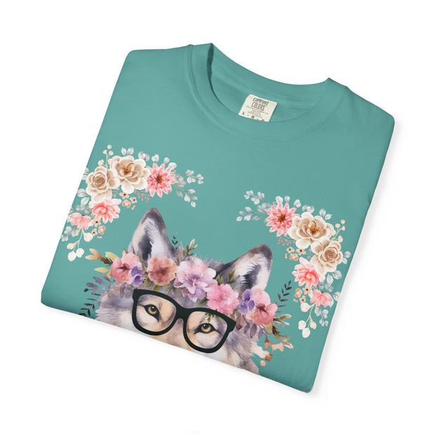 Geeky Goddess Wolf Unisex T-Shirt