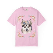 Geeky Goddess Siberian Husky Unisex T-Shirt