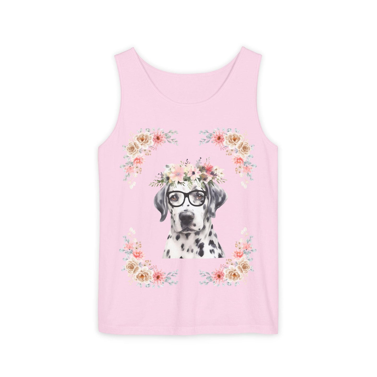 Geeky Goddess Dalmatian Unisex Tank Top