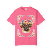 Geeky Goddess Pug Unisex T-Shirt