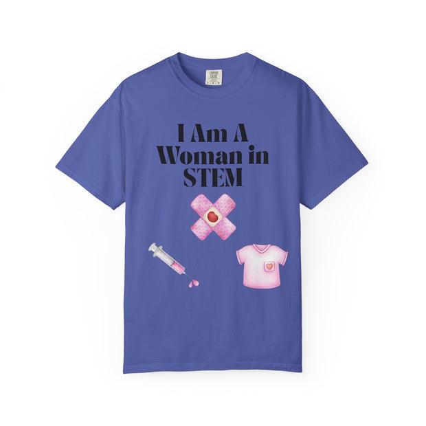 'I Am A Woman in STEM' Nurse Unisex T-Shirt