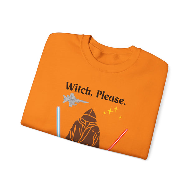 'Witch, Please. Too Much Magical To Handle.' Unisex Crewneck Sweatshirt