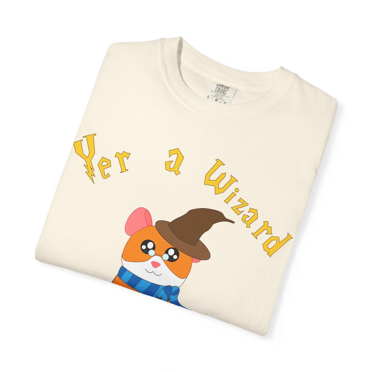 Hammy the Wizard Hamster T-Shirt | Cute Wizard Hamster Illustration