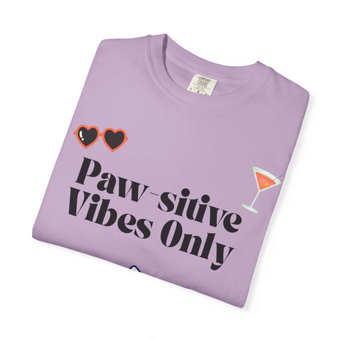 'Paw-sitive Vibes Only' Unisex T-Shirt