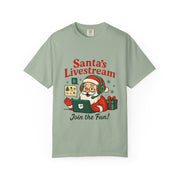 'Santa Livestream: Join the Fun! ' T-Shirt