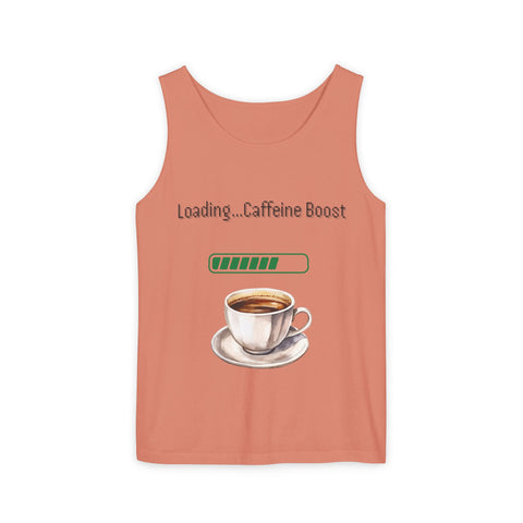 'Loading...Caffeine Boost' Unisex Tank Top