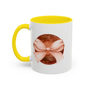 Mars Wrapped In A Bow Accent Coffee Mug