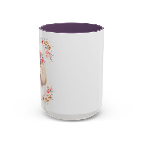 Geeky Goddess French Poodle Accent Coffee Mug