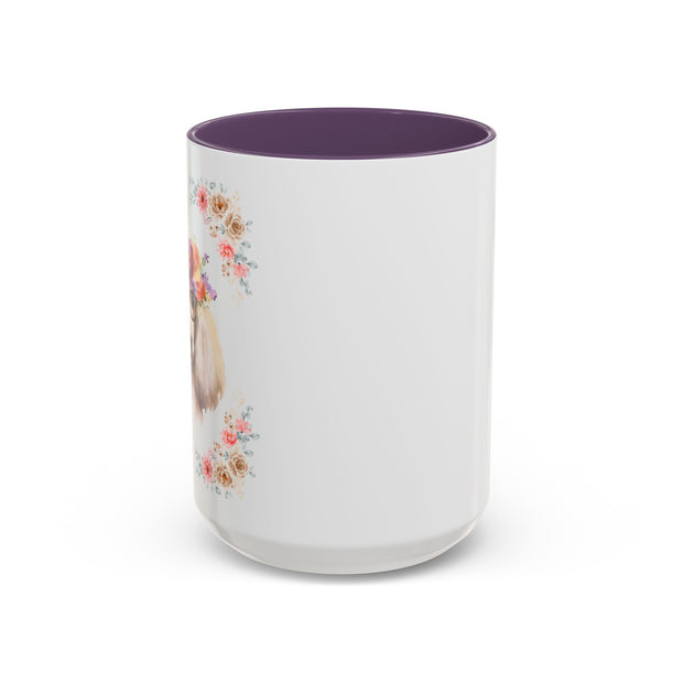 Geeky Goddess French Poodle Accent Coffee Mug