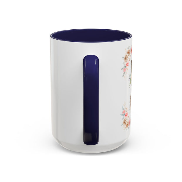 Geeky Goddess Bunny Accent Coffee Mug