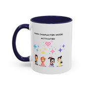 'Main Character Mode: Activated' Accent Coffee Mug
