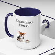 'Espawresso Yourself' Corgi Accent Coffee Mug