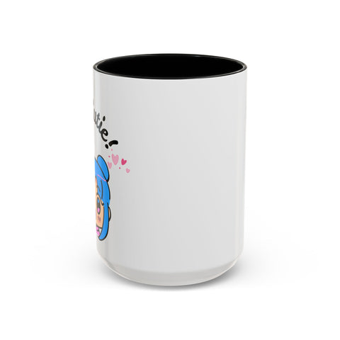 'Hi Cutie' Accent Coffee Mug