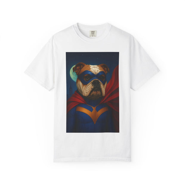Superhero English Bulldog Unisex T-shirt